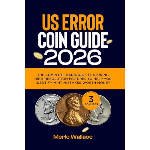 US ERROR COIN GUIDE 2026 Audiolibro Por Merle Wallace arte de portada