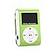 Produktbild Hukz MP3 beweglicher Spieler - mit Mini LCD-Schirm und Memory Einbauschlitz, maximale Unterstützung 32GB Memory Micro SD TF Karte (Grün, 45 X 31 X 15 mm)