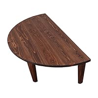 Amazon | 家具の里 リビングテーブル 半円 120cm コルク