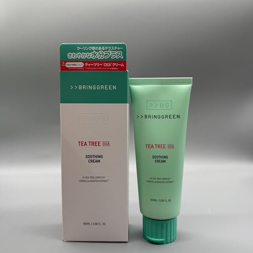 BRINGGREEN ティーツリー シカ スージングクリーム、100ml