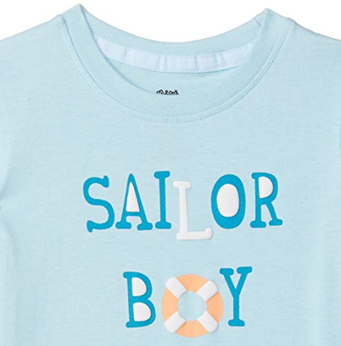 Image of miniklub Boys Pack of 3 Printed Round Neck Pure Cotton T-Shirts