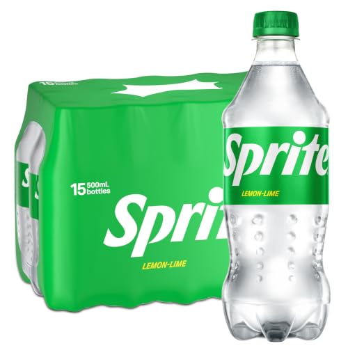 Image of Sprite Lemon-Lime Soda Soft Drink Bottles, 16.9 fl oz, 15 Pack