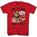 Macho Man Randy Savage WCW Pro Wrestler Oooh Yeah Red Adult T-Shirt Tee