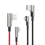 Lieferumfang: AUKEY CB-AL04 Lightning Kabel Nylon 1m - 2 Stücke, Bedienungsanleitung