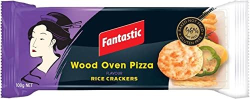 Fantastic Wood Oven Pizza Rice Crackers 100g