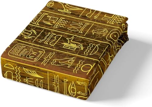 Parure de lit égyptien antique avec housse de couette super king size pour ado - 4