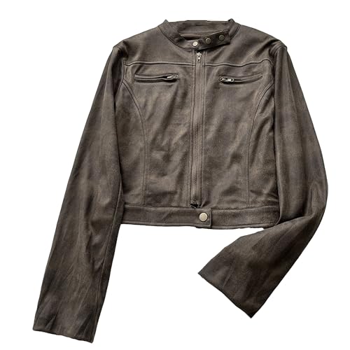 Manteau en daim synthétique parfait pour vos sorties d'automne
