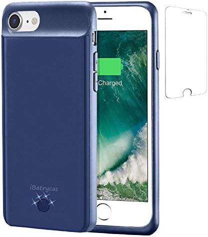 iBatrycas Battery Case for iPhone 6S / 7, Ultra Slim Portable Charging Case Charger for Apple 8/6, Protective Extended Power Backup Case Juice 3000mAh for iPhone 8/6