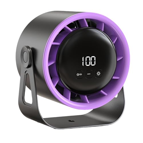 Ventilador de clip silencioso USB de 100 velocidades ajustables, adecuado para cochecitos de bebé, asiento trasero, escritorio y gimnasio, entrenamiento, ángulos ajustables