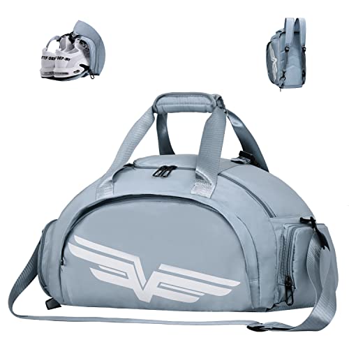 FIORETTO 30L Sports Gym Bag with Wet Pocket & Shoe Compartment