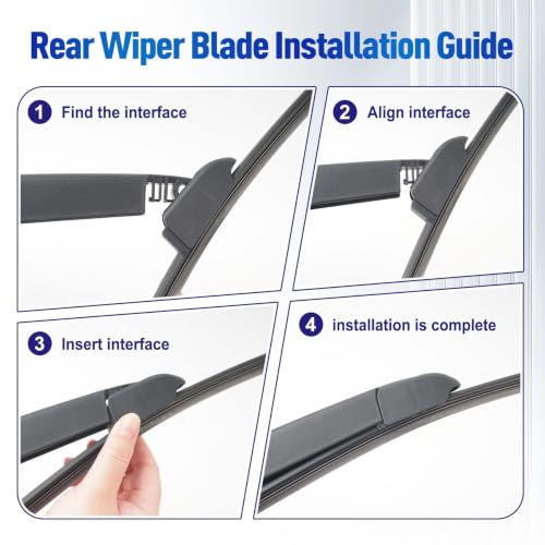 Image of AJK 10 Inch Rear Wiper blade for Kia Soul 2020-2025