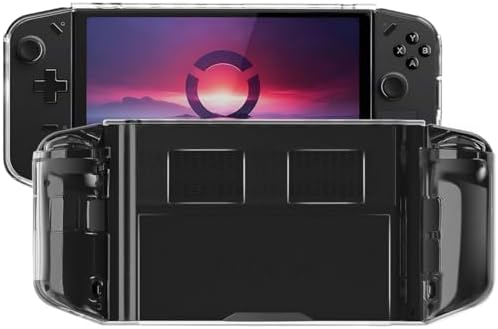 Miimall Clear Case for Lenovo Legion Go, Soft TPU Dust Cover Full Protection Anti-Fingerprint Scratch Resistance Protective Cover Case for Lenovo Legion Go Gaming Handheld(Clear)