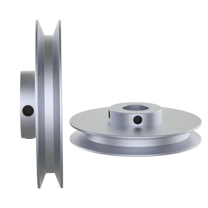 Single Groove,A-Type,V-Belt Pulley Single Slot Aluminum,Alloy Pulley 40MM 60MM 80MM 100MM 120MM (16X120X25MM)