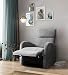 CAMBIA TUS MUEBLES - Nexus butaca Relax, sillón reclinable Manual Gris