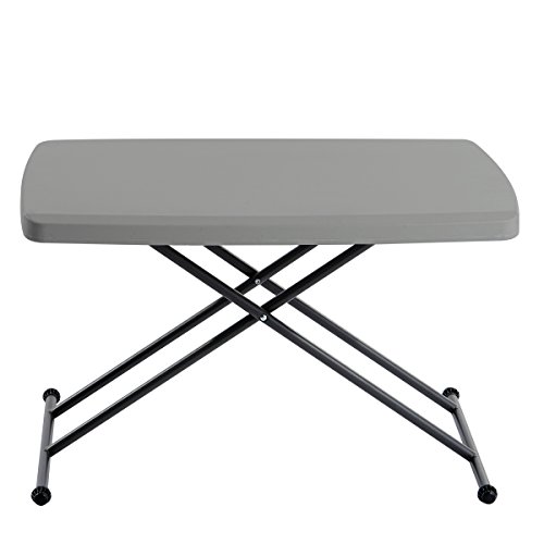 Iceberg IndestrucTable TOO 1200 Series, Personal Folding Table, Indoor/Outdoor, Commercial Grade, Charcoal, 19.5” L x 30… - Image 3
