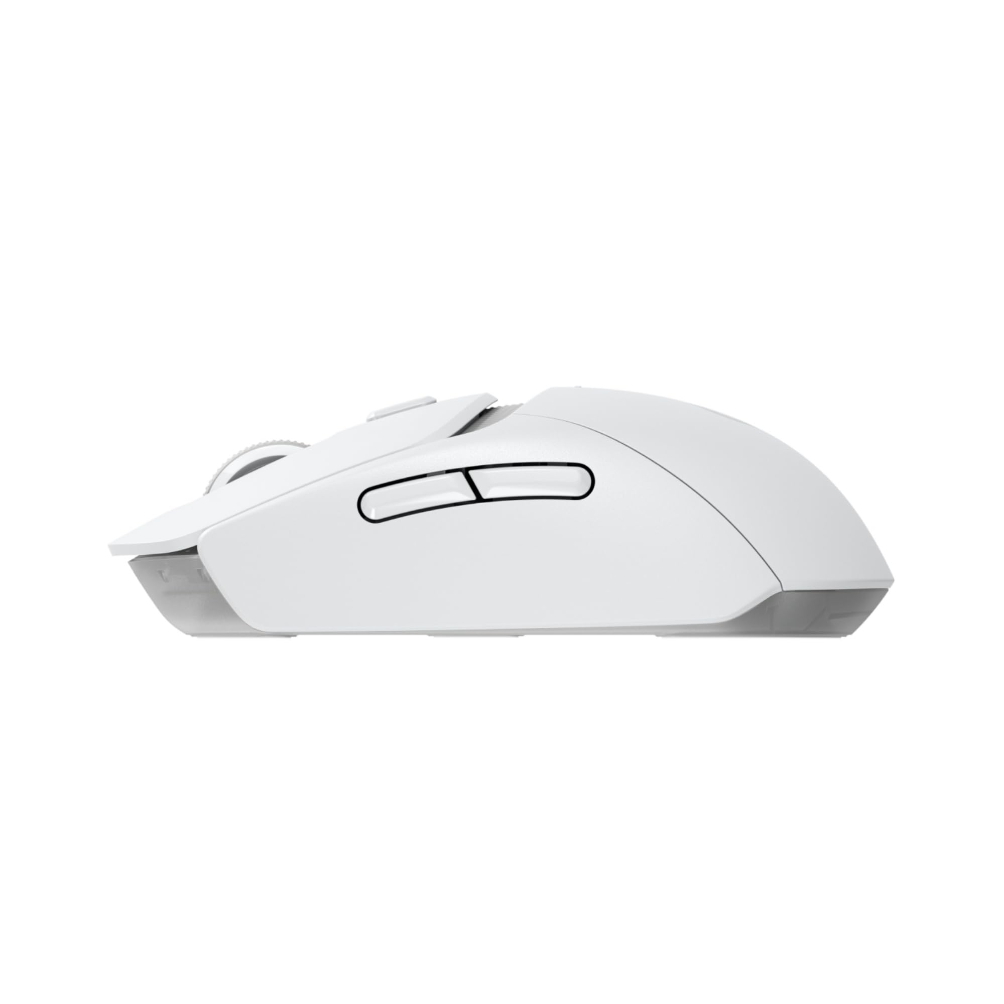 Logitech G309 Ratón inalámbrico Lightspeed para Gaming, Ligero, interruptores híbridos LIGHTFORCE, Sensor Hero 25K, 300+ Horas con una batería AA, 6 Botones programables, PC y Mac - Blanco