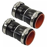 LLS GERMANY 2x Tuyau Turbo compatible avec Nissan X Trail (T32, T32R, T32RR) 1.7 dCi, 1.7 dCi ALL MODE 4x4 i (2019/04 2025/12, 1749 ccm, 96 120 KW, 131 163 ch), OEM : 144607FV0A, 144607FYOA