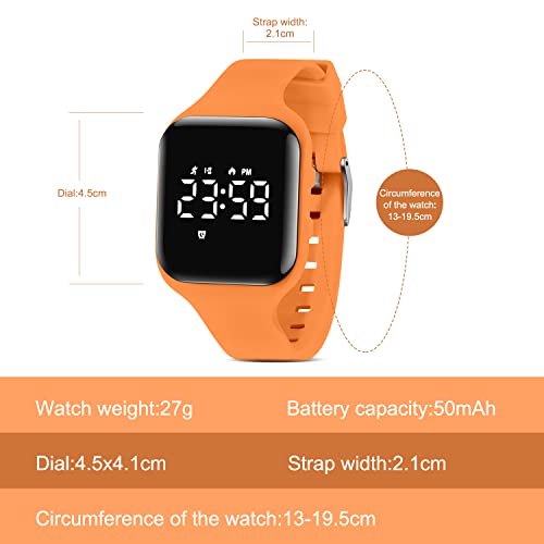 Image of BEN NEVIS Kids Watch, Digital Watch for Boys Girls, Sport Watch with Fitness Tracker, Alarm Clock, Stopwatch, No App and Waterproof, Watch for Kids Ages 5-12
