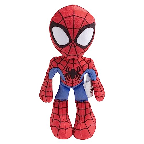 Jazwares SNF0299 Marvel Spidey & His Amazing Friends 8 Inch Plush 3-Pack Set - Spider-Man, Miles Morales & Gwen Stacy Ghost - Officially Licensed - Stuffed Animal Toy Figures thumb #2