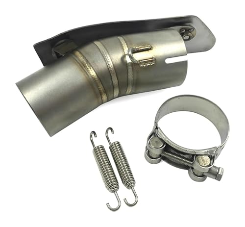 Tuyau d'échappement moyen pour Suzuki GSX-R 1000 en acier inoxydable durable