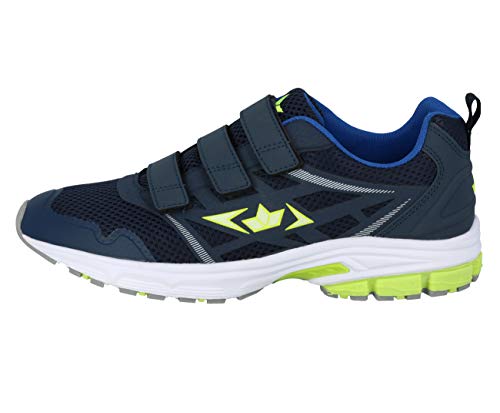 Lico Pelias V Herren Laufschuh Marine/ Lemon 42 EU