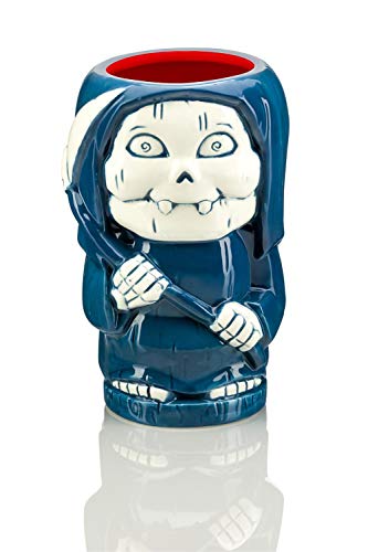 Geeki Tikis Garbage Pail Kids Grim Jim Ceramic Mug | Official Garbage Pail Kids Collectible Tiki-Style Cup | Exclusive Tropical Drinkware | Holds 21 Ounces