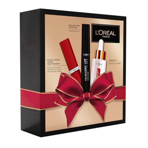 L'Oréal Paris - Coffret Cadeau de Noël - 4 Produits - Trendy Bee 2024