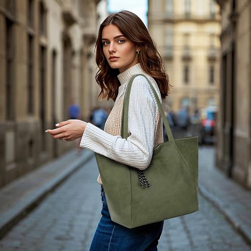 Image of TANTOMI Tote Purse for Women Large Shoulder Bag for Work Travel Purse and Handbags Weekender Bag with Zipper