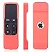 Akwox Light Weight [Anti Slip] Shock Proof Silicone Cover for New Apple Tv 4th / 4k 5th Generation Siri Remote Controller (Watermelon red) -not for New Apple 4k TV Series 6th Gen 2021