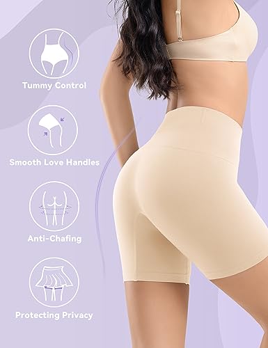 Esa Liang Shapewear Tummy Control, Mid-Waist Body Shaper Shorts, Women\'s Girdle Shorts and Spanks Shape Wear