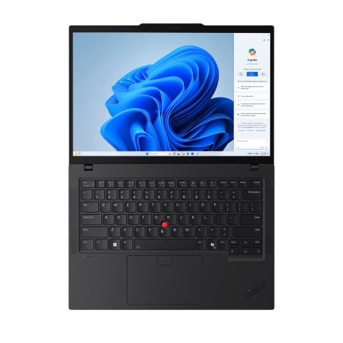 Image of Lenovo ThinkPad T14 Intel Core Ultra 7 155U 14 inch WUXGA IPS 400 Nits Thin and Light Laptop (32GB RAM /1TB SSD /Windows 11 Pro /Fingerprint /Black /3Y Premier Support /1.38 kg), 21MLS04600