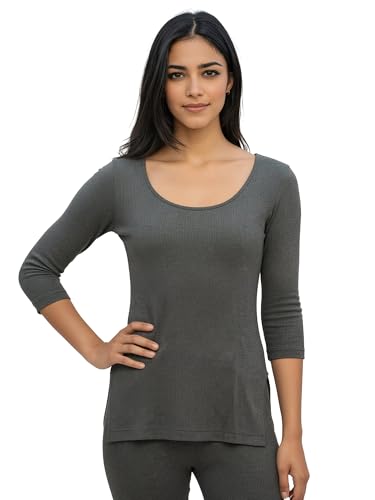 Haut thermique femme chaud en coton parfait pour vos sorties hivernales