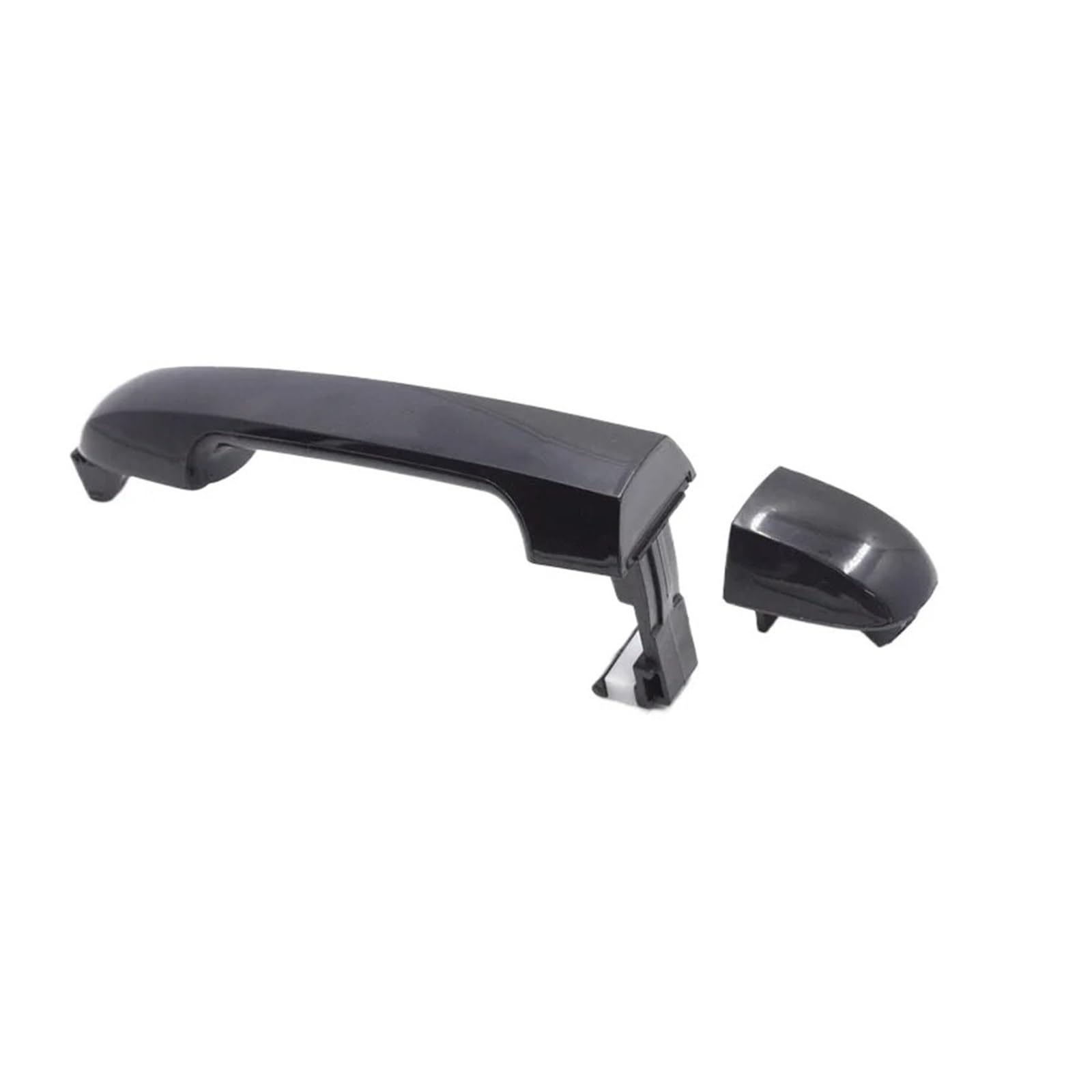 Punxdda Car Exterior Door Handle for Hyundai for Elantra HD 2006-2012 82651-2H000 82661-2H000 Black Outer Door Handle Exterior(Rear Right)