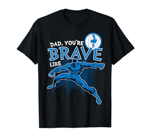 Marvel Black Panther Brave Dad Father's Day Graphic T-Shirt