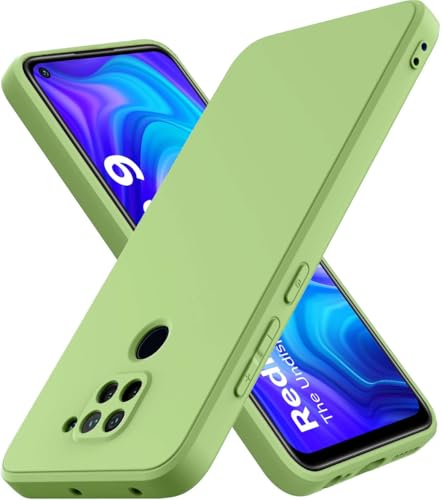 DIZORO® Liquid Silicone Soft Back Cover Case for Mi Redmi Note 9 | Compatible for Mi Redmi Note 9 Back Cover Case
