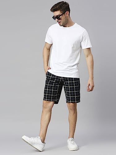 Image of Thomas Scott Men's | Solid | Chino Shorts | Regular Fit | Cotton Elastane | Above Knee | Casual Short
