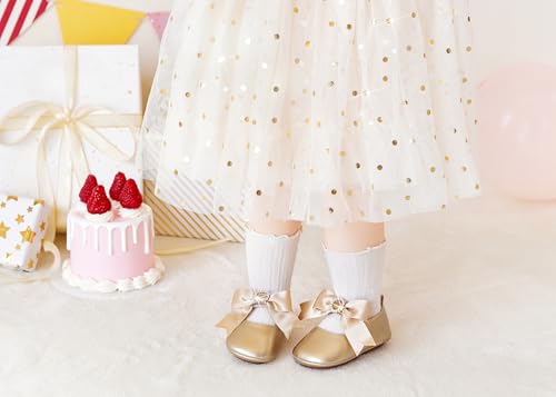 Image of PHIRAMIN Toddler Girl Mary Jane Dress Shoes-Little Girl School Uniform Shoes for Wedding Party