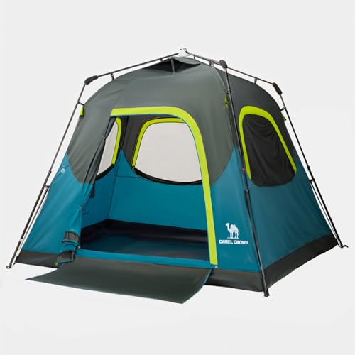 CAMEL CROWN Instant Tents for Camping 4-6 Person...