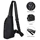 Aucuu Brusttasche Herren, Umhängetasche Sling Bag, Oxford-Tuch Crossbody Bag mit USB-Ladenanschluss, Schultertasche Wasserdichte Umhängetaschen Handtasche Herren für Sport Radfahren Arbeit Reisen