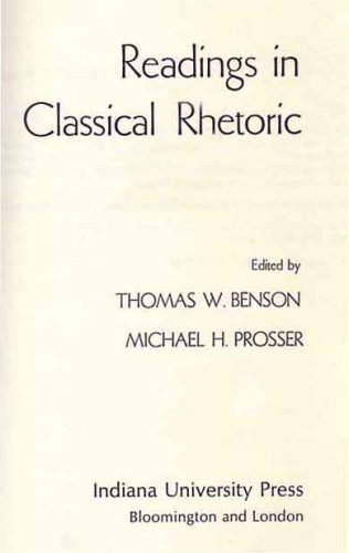 Readings in Classical Rhetoric B000MLPWC8 Book Cover
