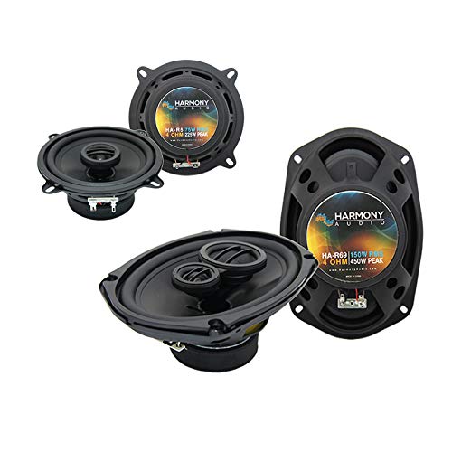 Harmony Audio R5 R69 Factory Speaker Replacement Package Compatible with Chevy Aveo 2007 2008