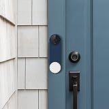 honecumi Silikonowe etui do dzwonka do drzwi Google Nest (zasilane bateriami), silikonowe, ochronne, ochronne, kompatybilne z Google Nest Doorbell (wersja z baterią), obudowa dzwonka do drzwi, akcesoria