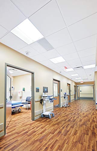 Armstrong Ceiling Tiles; 2X2 Ceiling Tiles - 16 Pcs White Ceiling Tiles; Acoustic Ceilings For Suspended Ceiling Grid; Dune 1774 #TOP2