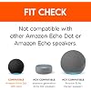Made For Amazon Outlet Hanger, Black, for Echo Dot (4th generation)