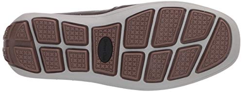Image of Driver Club USA Kids' Kids Made in Brazil Fashion Genuine Leather Driving Loafer with Penny Detail