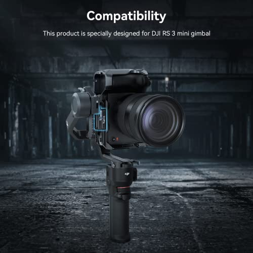 SMALLRIG Quick Release Clamp for DJI RS 3 Mini, RS 3 Mini Mount Clamp for Arca-Swiss - 4195, black, 62mm x 52mm x 22.5mm - Image 2