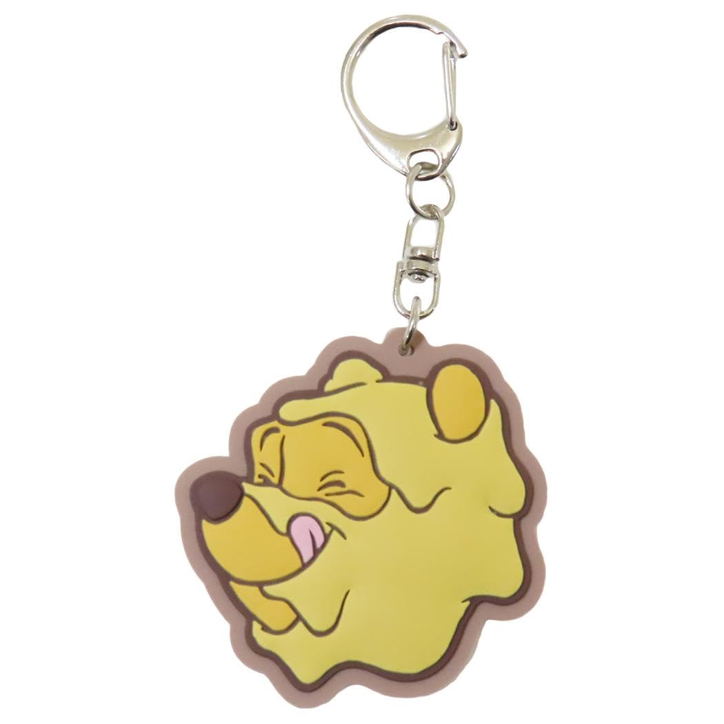 Amazon.co.jp: くまのプーさん[キーリング]ラバーキーホルダー