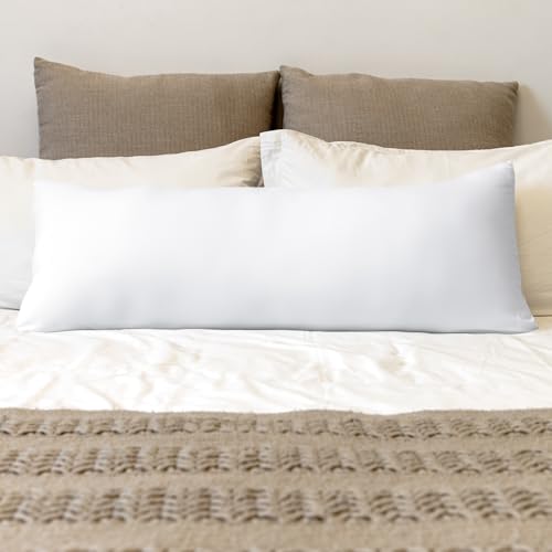JoraLion 16x38 inch Pillow Insert Suitable for 14x36 Covers Ultra Soft Throw Pillow Insert Polypropylene Cotton Form for Couch Sofa Bed Living Room Decor