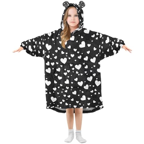 Couverture à capuche enfants pour soirées télé et moments cocooning