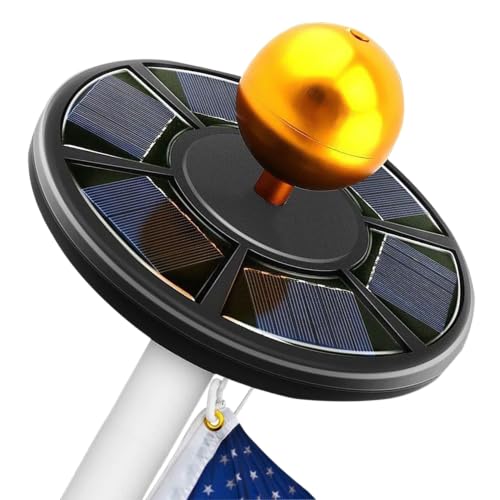 FlagPole Buddy Solar Powered LED Flagpole Light